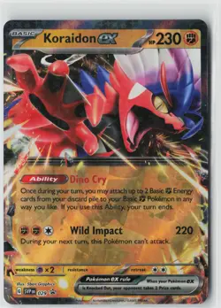 Koraidon ex 029 Holo Promo SV: Scarlet & Violet Promo Cards NM - Image 1