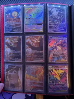 Pokemon card lot binder Base Set, Holo, Full Art, Charizard, modern and vintage - Image 2