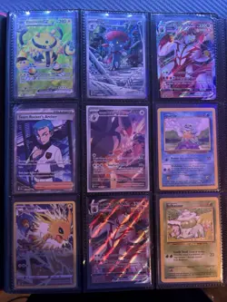 Pokemon card lot binder Base Set, Holo, Full Art, Charizard, modern and vintage - Image 3