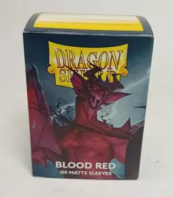 Dragon Shield Card Sleeves Lot Matte Mixed Colours Opened Collectable Preowned - Image 2