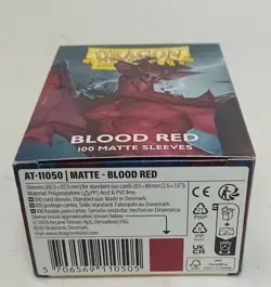 Dragon Shield Card Sleeves Lot Matte Mixed Colours Opened Collectable Preowned - Image 5