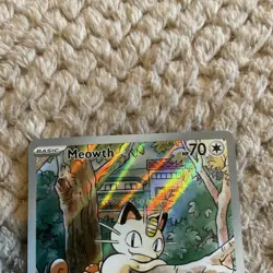 Meowth Phantasmal Flames 106/094 Illustration Rare NM-M Pokemon Card - Image 2