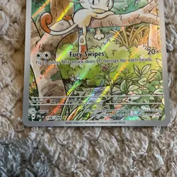 Meowth Phantasmal Flames 106/094 Illustration Rare NM-M Pokemon Card - Image 3