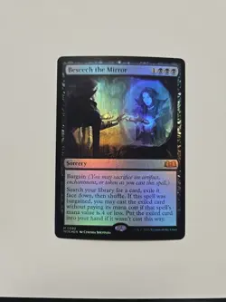 Beseech the Mirror NM Promo Foil Magic the Gathering Wilds of Eldraine Unplayed - Image 1