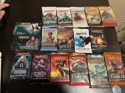 MTG Magic The Gathering Chaos Draft 17 Booster Sealed Kaladesh, Amonkhet, Tarkir - Image 1