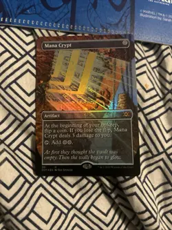 Mana Crypt (Borderless) Double Masters Foil - Image 1