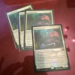Prehistoric Pet - TMNT (TMT) C 0022 (x4) *1 foil/ rare - Image 1