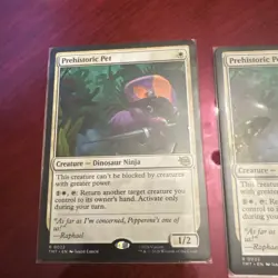 Prehistoric Pet - TMNT (TMT) C 0022 (x4) *1 foil/ rare - Image 2