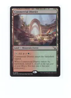 Commercial District - Murders at Karlov Manor Regular NM MtG Magic the Gathering - Image 1