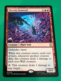 MTG - Electric Seaweed - Teenage Mutant Ninja Turtles Commander - Image 1