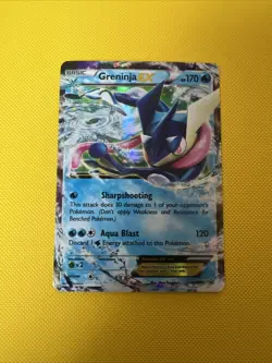 Pokemon TCG Greninja EX Black Star Promo XY20 - Image 1