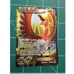 Pokemon Ho-Oh EX 121/122 Breakpoint Ultra Rare Full Art Holo 180HP Card - Image 1
