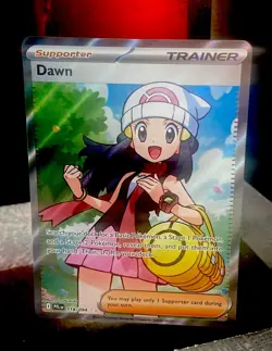 2025 POKEMON PFL EN-PHANTASMAL FLAMES ULTRA RARE #118 DAWN -L👀K-CLEAN🔥 - Image 1