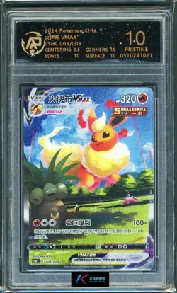 Pokemon RPA 10 Flareon VMAX #003/009 CSHC 2024 Chinese - Image 1