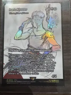 Bartz Klauser (Borderless) (Foil) Magic MTG Final Fantasy 0052 - Image 1