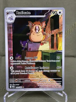 2026 Pokemon Perfect Order Raticate 99/88 Illustration Rare ME03 NM EN English - Image 1