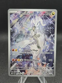 N's Reshiram 167/159 Pokemon Journey Together IR - NM - Image 1