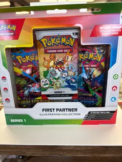 Pokemon TCG First Partner Illustration Collection Series 1 New Sealed - Image 1