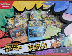 Pokemon TCG Ascended Heroes First Partners Deluxe Pin Collection Box |BRAND NEW - Image 1