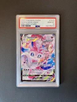 PSA 10 Sylveon Vmax TG15/TG30 SW&SH Brilliant Stars GEM MINT Pokemon TCG - Image 1