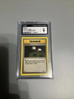 Pokemon Trainer Gambler Cgc 9 - Image 1