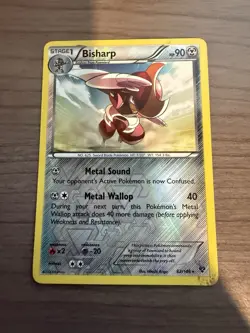 Pokemon TCG Bisharp 82/146 Reverse Holo Rare XY Base Set MP - Image 1