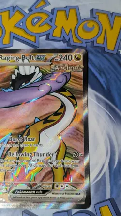 Raging Bolt Ex 196/162 Temporal Forces Pokemon Tcg Nm-Mt - Image 4