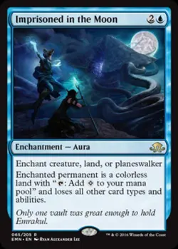 Imprisoned in the Moon - Light Play MTG Eldritch Moon - Image 1