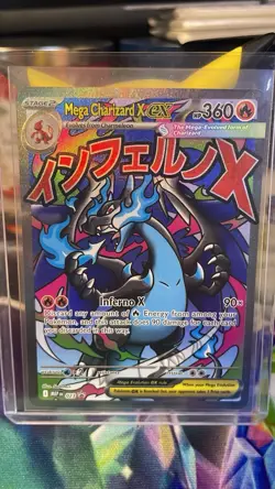 Pokemon Mega Charizard x Ex 023 Black Star Promo Holo - Image 1