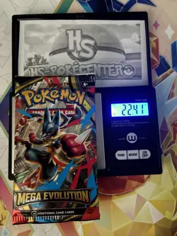 (HEAVY) 22.41g Pokemon TCG Mega Evolution Booster Pack (SEALED)✅ - Image 1