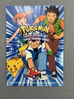 Topps Pokemon Checklist Movie Animation Edition LP - Image 1