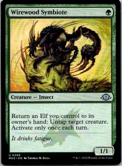 Magic the Gathering HP Wirewood Symbiote Modern Horizons 3 MTG Free Shipping! - Image 1