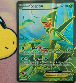 Pokemon Sceptile EX 84/98 XY Ancient Origins Ultra Rare Full Art Holo 2015 - Image 1