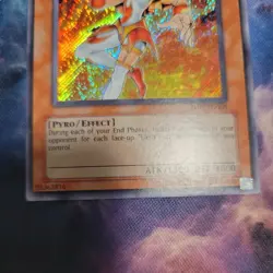 Elemental Hero Lady Heat PP02-EN008 Secret Rare Holo Bleed misprint NM/VLP - Image 4