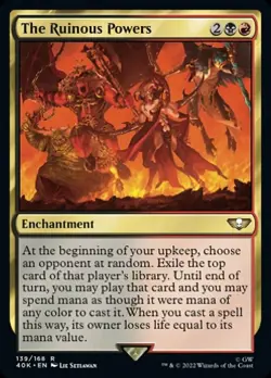 NM-Mint, English MTG Regular The Ruinous Powers Warhammer 40,000 Singles Magic t - Image 1