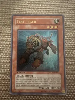 1x Test Tiger 1st Edition Ultimate GLAS-EN082 Playset LP/NM - Image 2