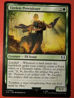 MTG, MAGIC: TIRELESS PROVISIONER, LTC, UNCOMMON #0262 , REGULAR FINISH - Image 1