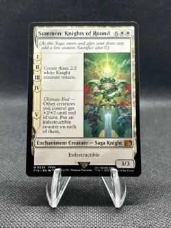 MTG Summon: Knights of the Round Regular FIN 36 Magic The Gathering - Image 1