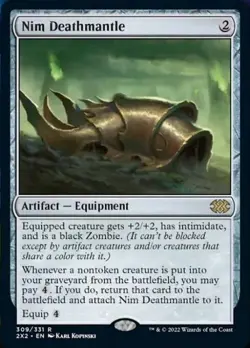 MTG English Nim Deathmantle NM Normal Double Masters 2022 - Image 1