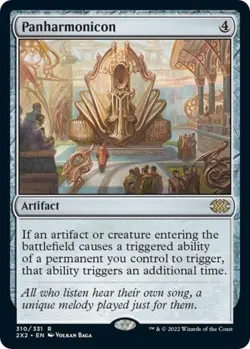 MTG English Panharmonicon NM Normal Double Masters 2022 - Image 1