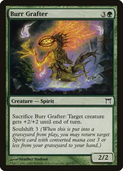 Burr Grafter 203 CHK Hudson Spirit Soulshift Green MTG - Image 1