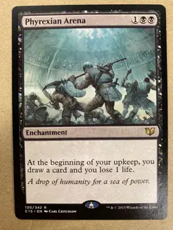 MTG 1x Phyrexian Arena # 130 Commander 2015 Magic the Gathering Card x1 NM - Image 1