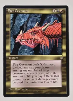 Fire Covenant Ice Age Regular NM Magic The Gathering MTG Ships FAST - Image 1