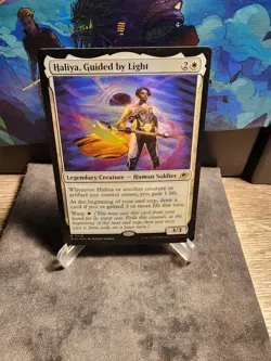 MTG Magic 1x Haliya, Guided by Light FOIL (M/NM) Edge of Eternities - Image 1