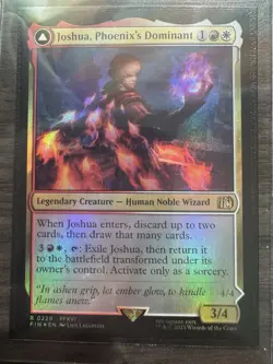 Joshua, Phoenix’s Dominant(Foil) Magic MTG Final Fantasy 0229 - Image 1
