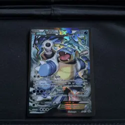 Pokemon Blastoise EX XY122 Black Star Promo Holo Full Art TCG - Image 1