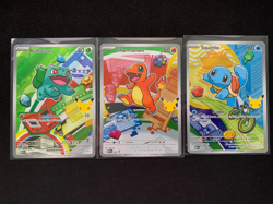 Pokemon First Partner Illustration MEP Bulbasaur Charmander Squirtle 037 038 039 - Image 1