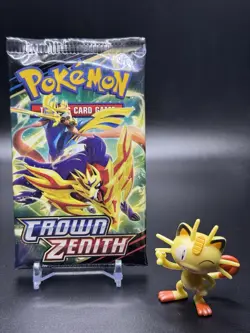 Pokemon Crown Zenith Booster Pack Factory Sealed - Image 1