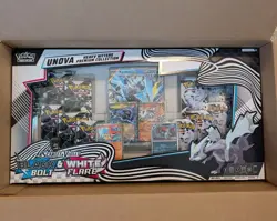 Pokemon TCG Unova Heavy Hitters Premium Collection Black Bolt & White Flare NEW - Image 1