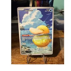 Pokemon Psyduck ASC Full Art Holo Water Basic 70 HP 20 ATK REND EN 226/217 2026 - Image 1